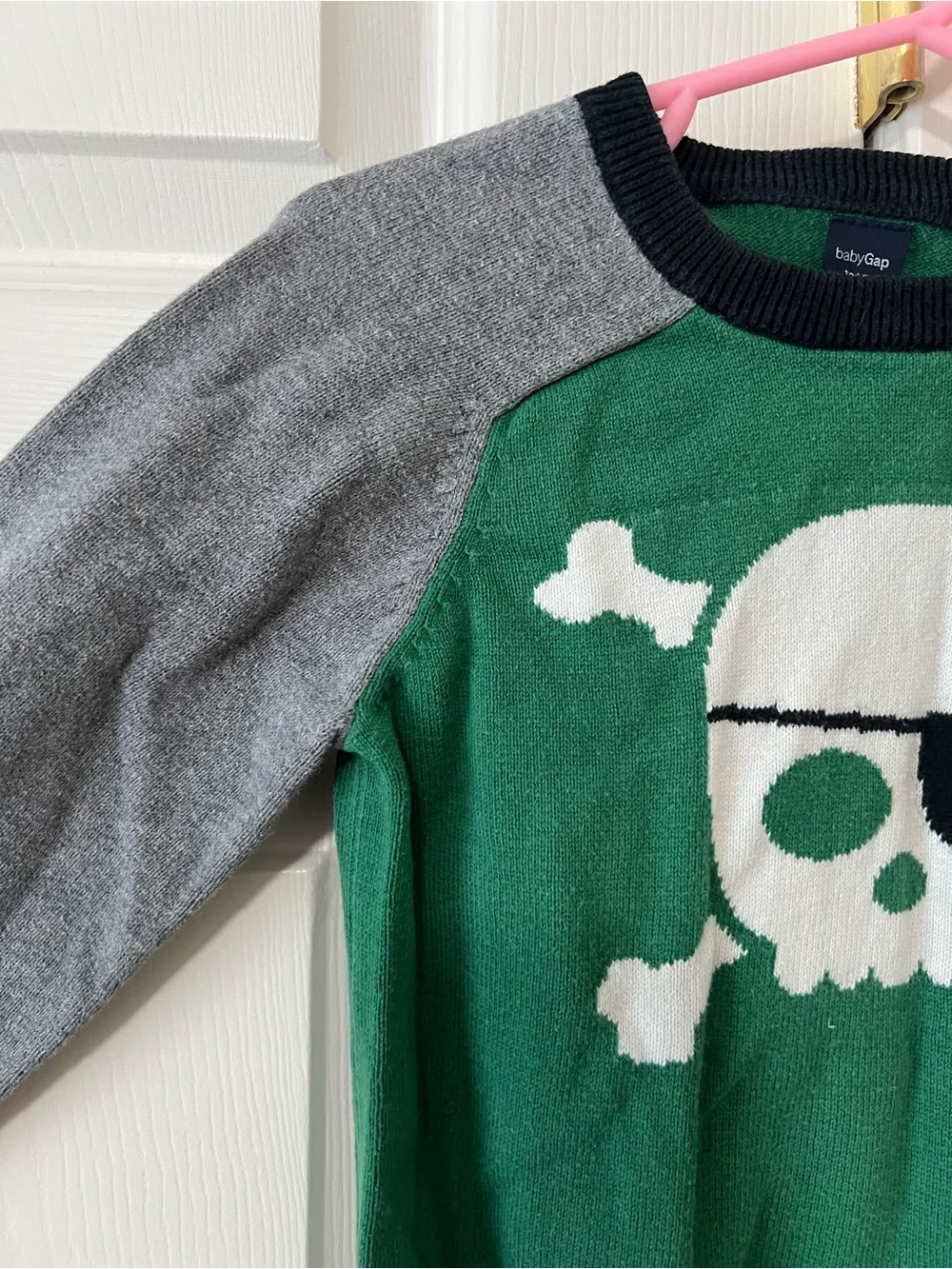Baby Gap Pirate Skull Sweater Toddler 4 Years